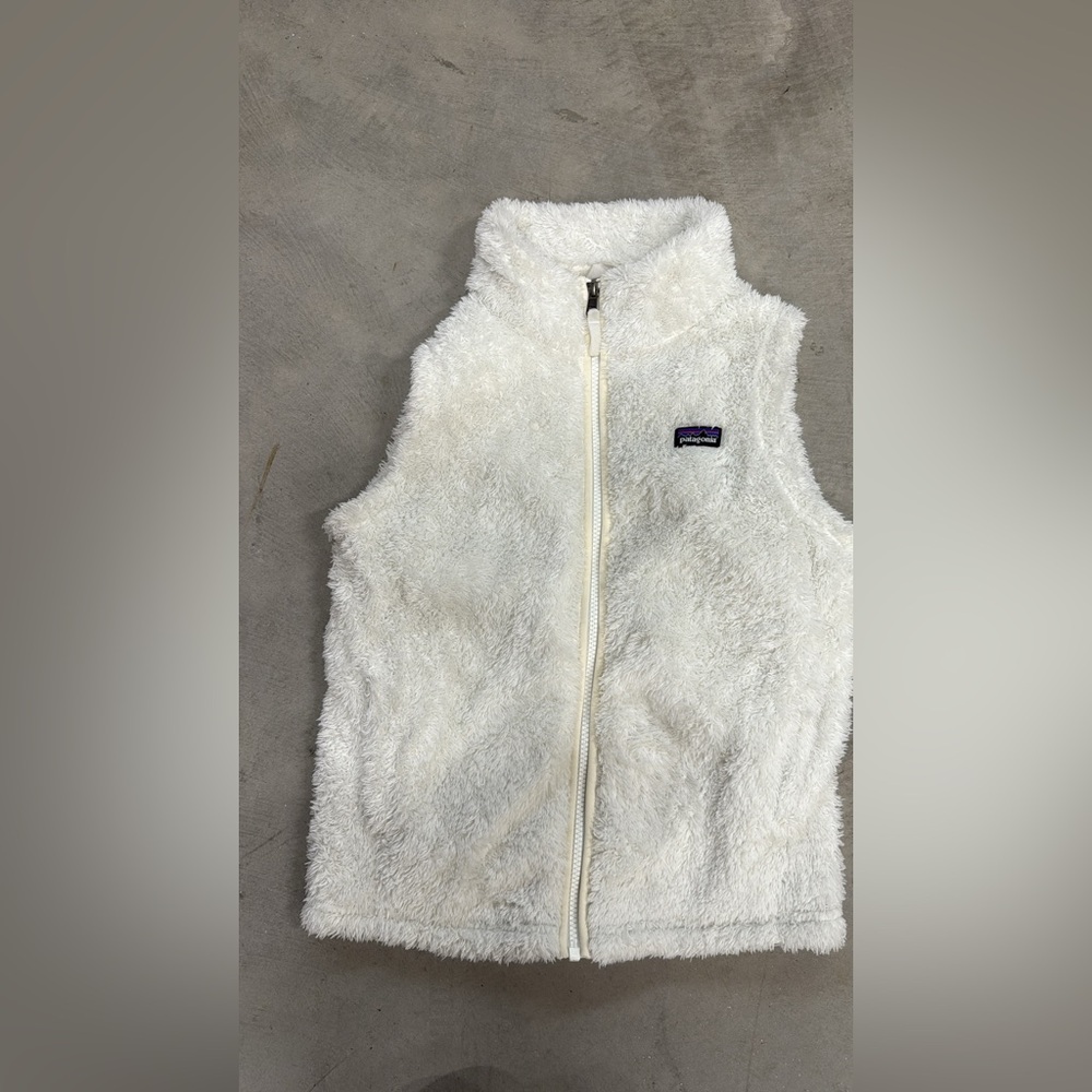 Patagonia Ivory Fleece Vest